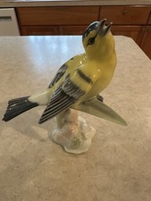 Vintage Hutschenreuther Gunther Granget - Goldfinch - Hard to Find - Excellent