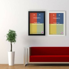 A0 A1 A2 A3 A4 A5 A6 Black Picture Frames Modern White Photo Poster Frame 36x24