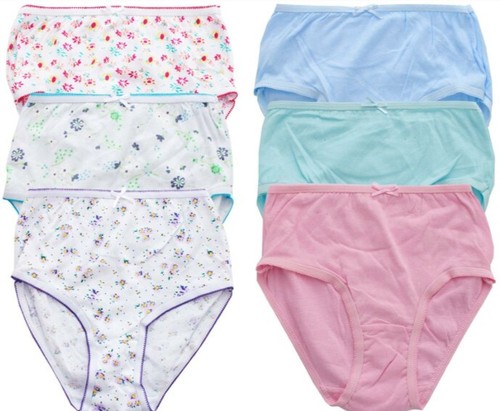 Pack girls briefs underwear - 6,