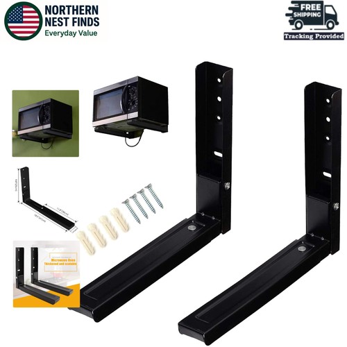 Durable black microwave wall - microwave,