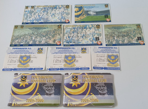 Portsmouth old tickets - old,