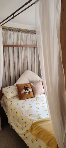 Home made four poster - home,