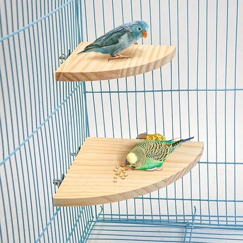 Bird cage corner perch - corner,