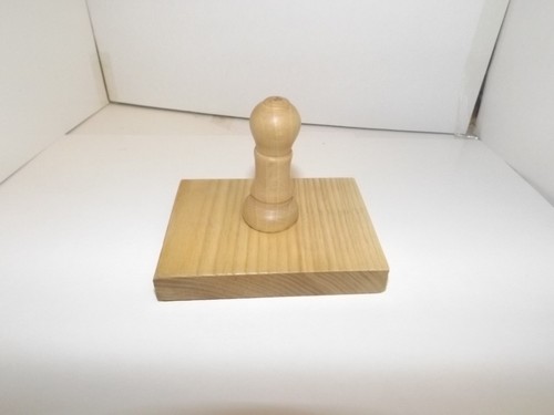 Palm gavel beech hand made - hand,
