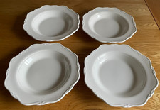 4 Vintage Wedgwood White