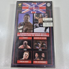 WWF One Night Only UK (1997) VHS (PAL) Original Video VGC WWE WCW ECW AEW