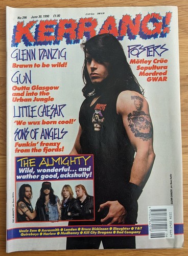 Danzig kerrang issue - issue, june