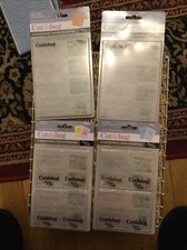 4 (10) Cuttlebug Embossing
