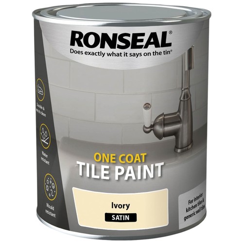 Ronseal one coat tile - coat, paint