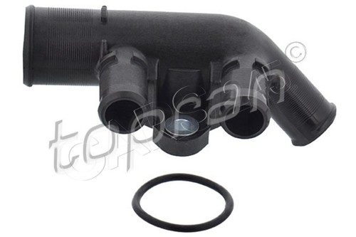 Coolant flange cylinder head - coolant,