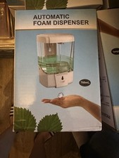 Automatic Foam Soap Dispenser Wall Mounted, Touchless, Infrared Sensor