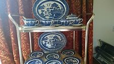 @Look@Vintage Johnson Brothers willow pattern Afternoon tea  Set PC 