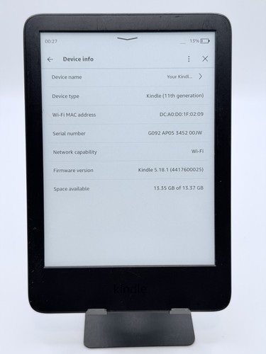 Amazon kindle 11th - kindle,