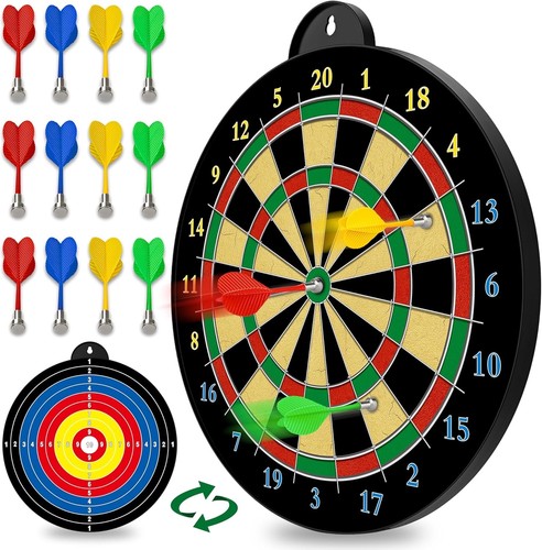 Tes magnetic dart board kids - board,