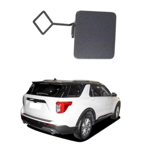 Car rear bumper tow hook - bumper, cover