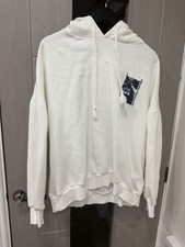 Pull & bear white print