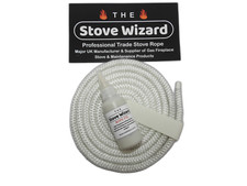 Stove Rope Door Seal Black
