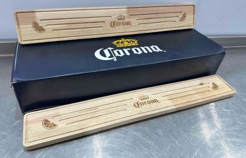 Wooden corona bar runner - 2x,