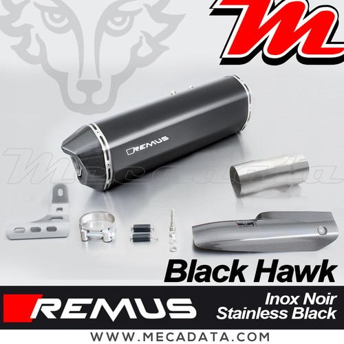 Remus black hawk inox - hawk,