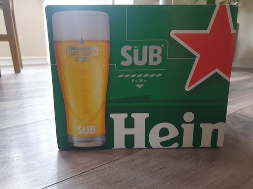 Heineken half pint - 6x,