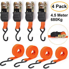 4 Pack Heavy Duty Ratchet Tie