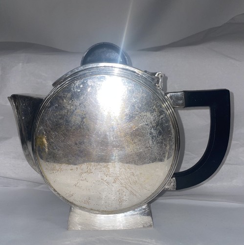 Vintage silver plated teapot - vintage,
