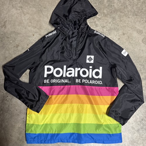 Polaroid windbreaker jacket - polaroid,