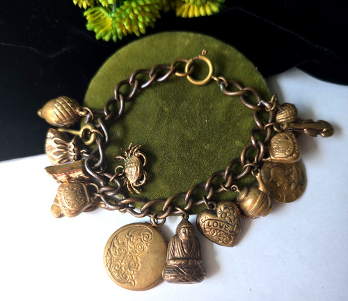 Antique victorian dyed copper - antique,
