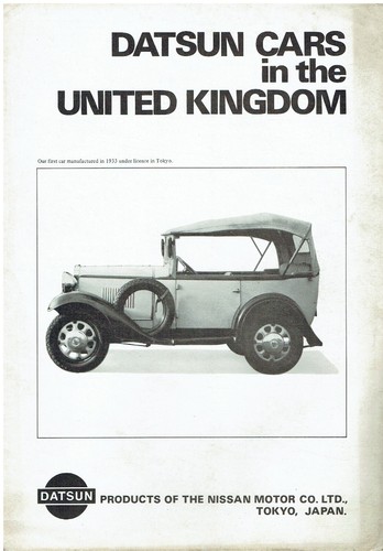 Datsun 100a cherry - cherry, 1600