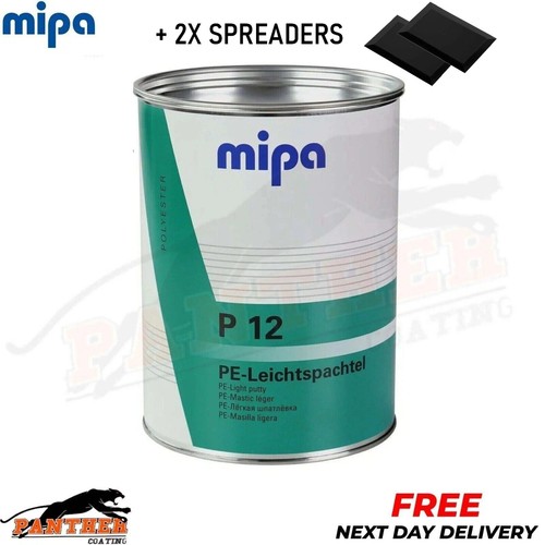 Mipa p12 car body filler - mipa, 3l