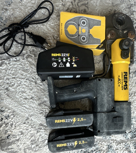 Rems akku press 22v - rems, crimping