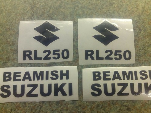Beamish suzuki tank - beamish, decal