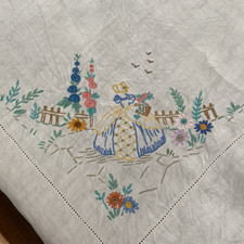 Vintage Embroidered crinoline