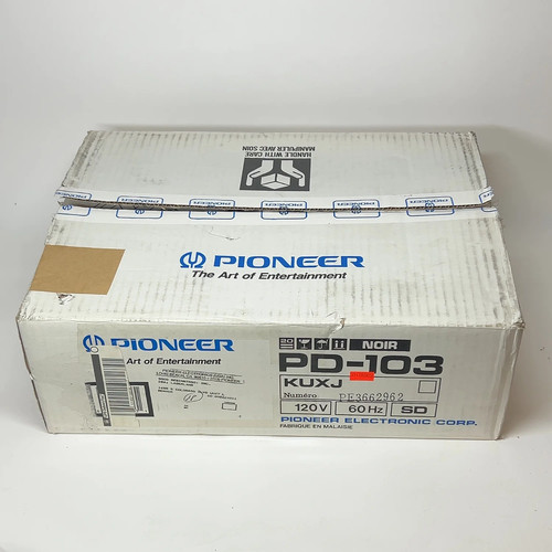 Pioneer 103 compact disc - pioneer,