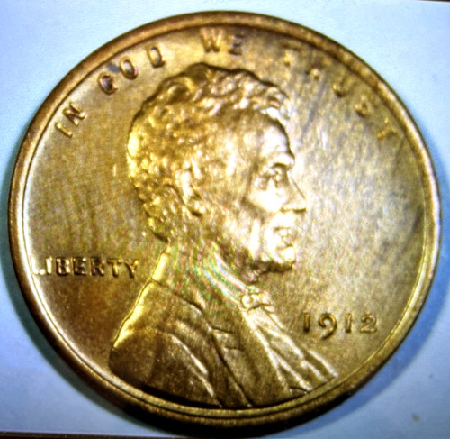 1912 lincoln wheat cent penny