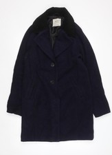 Zara Basic Women's Blue Wool