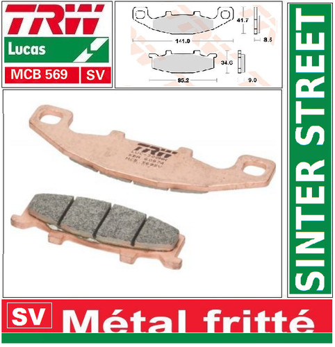 Front brake pads - , sv