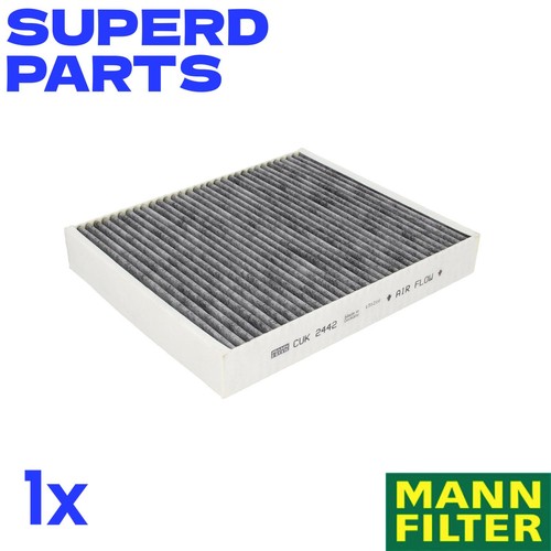 Cabin filter with - with, activated