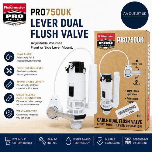 Fluidmaster pro lever dual - fluidmaster,