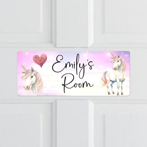Personalised pink unicorn - personalised,
