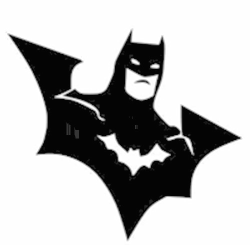 K13 huge batman silhouette - s-huge,