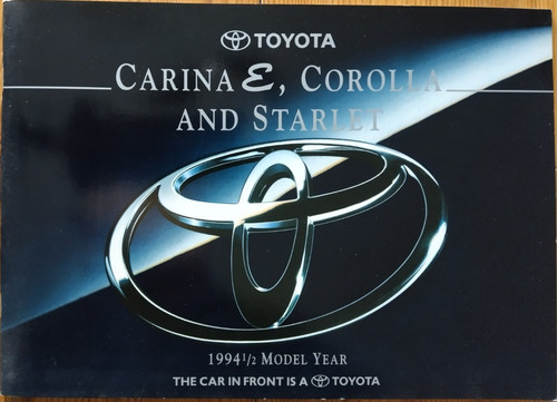 Toyota carina corolla and - toyota, e,