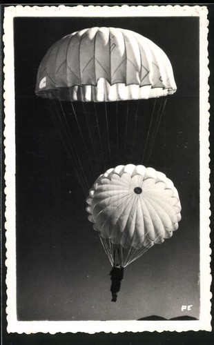 Photography paratrooper with - paratrooper,