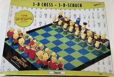 VTG 1998 THE SIMPSONS 3D CHESS