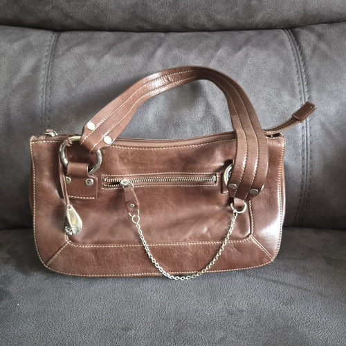 Vintage tula axelvaskor - axelvaskor, brown