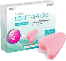 JOYDIVISION Soft-Tampons Normal I 50 Pieces I Threadless tampons for Sports, & I