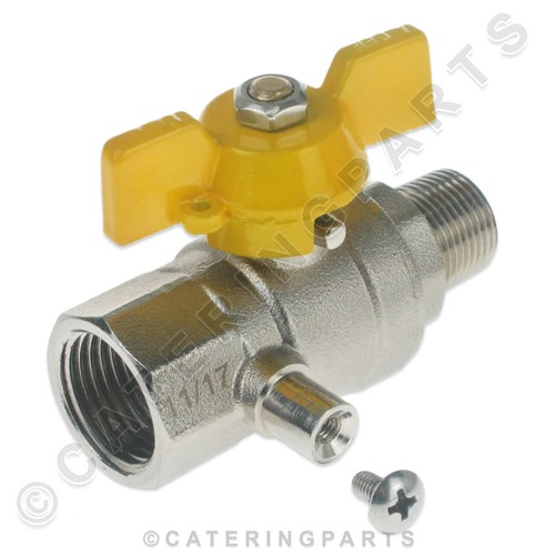 Gas test point - ball, valve