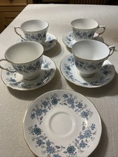 Colclough Braganza Selection of China Tea Ware in Good Condition