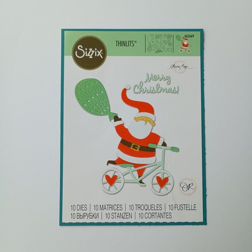 Sizzix thinlits die set santas - sizzix,