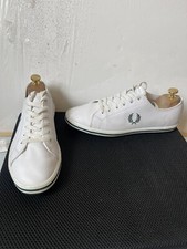 Fred Perry White Leather